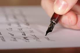 writing a letter